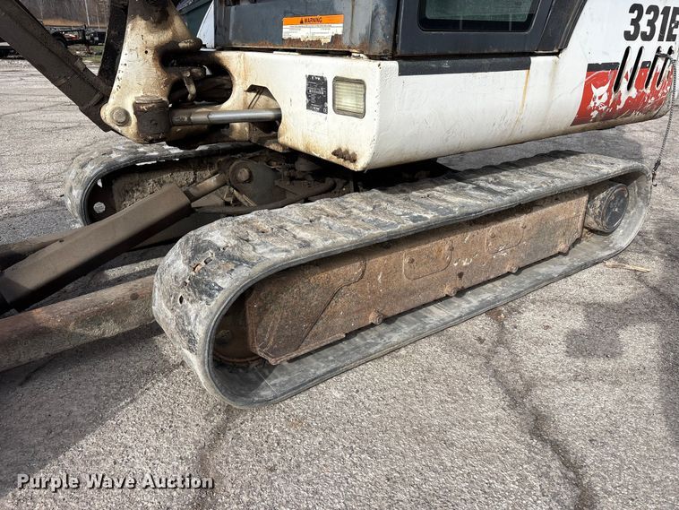 image for item FK1301 2002 Bobcat 331E*D mini excavator