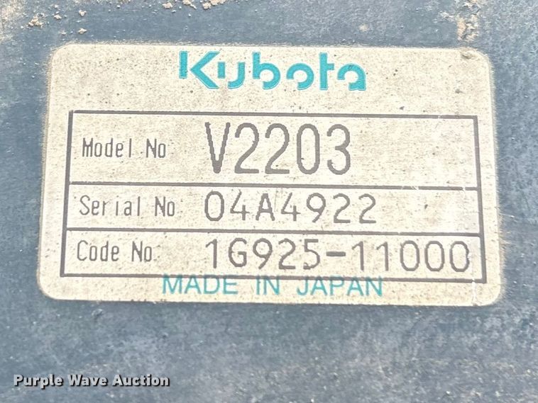 image for item FK1302 2004 Bobcat 5600 toolcat utility vehicle