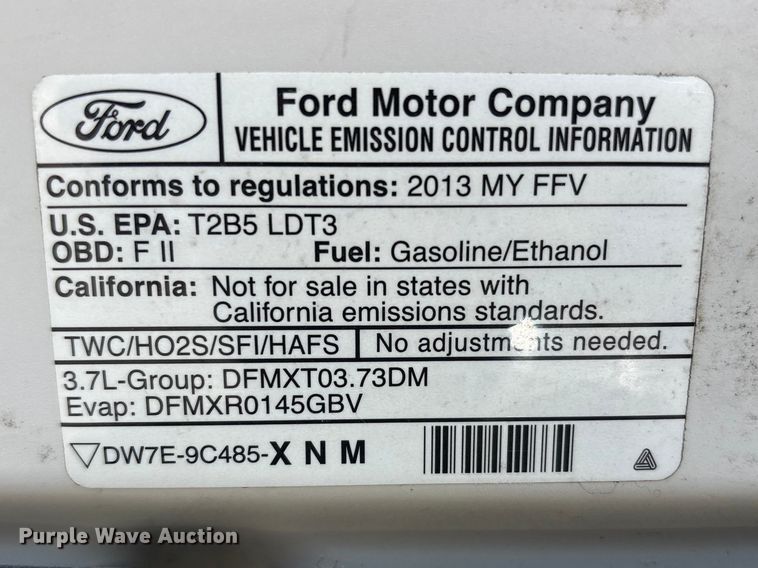 image for item FK1305 2013 Ford Explorer Police Interceptor SUV