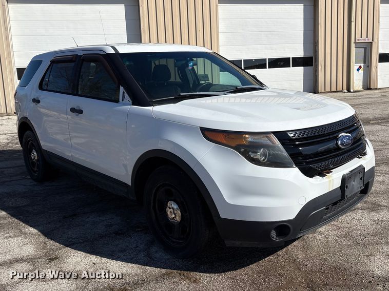 image for item FK1306 2013 Ford Explorer Police Interceptor SUV