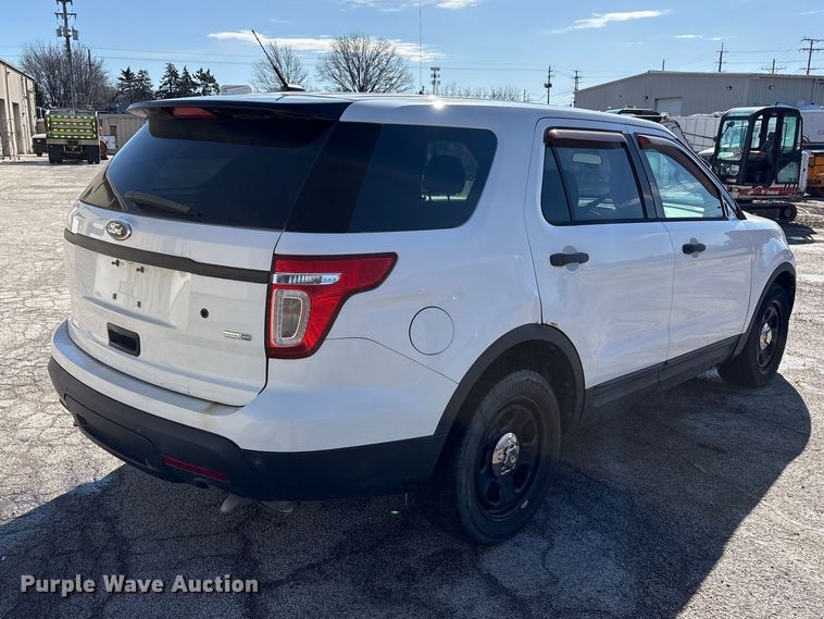 image for item FK1306 2013 Ford Explorer Police Interceptor SUV