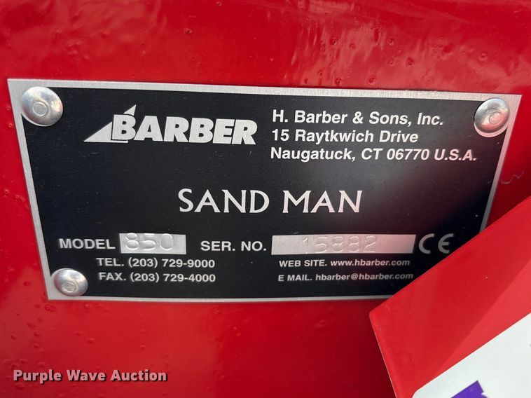 image for item FK1312 Barber Sandman 850 beach groomer