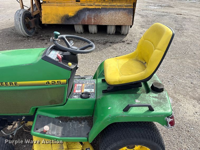 image for item FK1316 John Deere 425 lawn mower