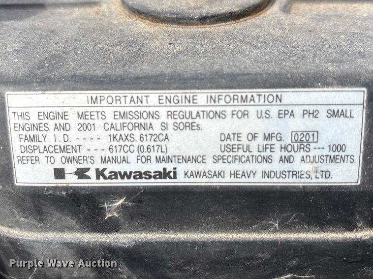 image for item FK1316 John Deere 425 lawn mower