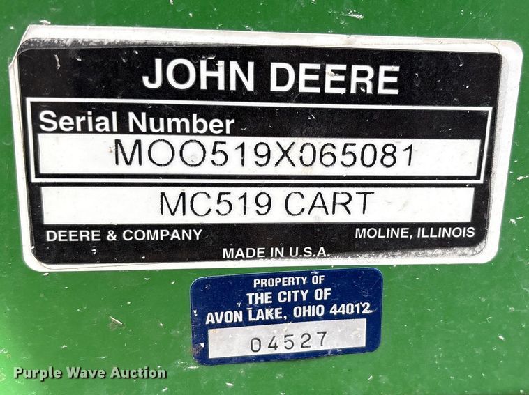image for item FK1316 John Deere 425 lawn mower