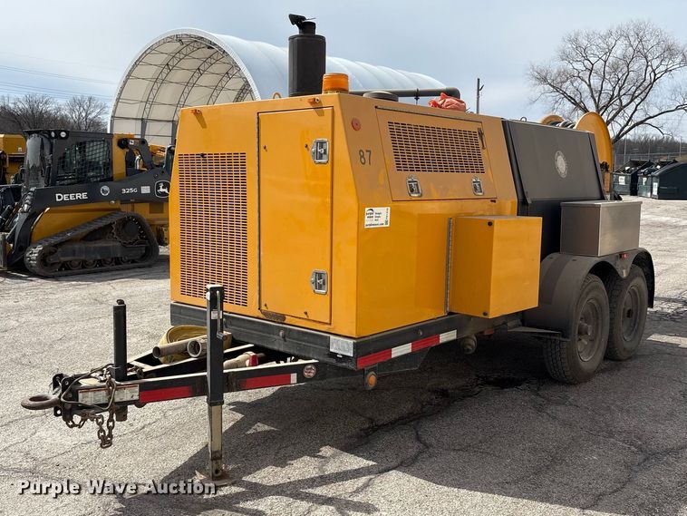 image for item FK1319 2008 Sewer Equipment Co. of America sewer jetter trailer