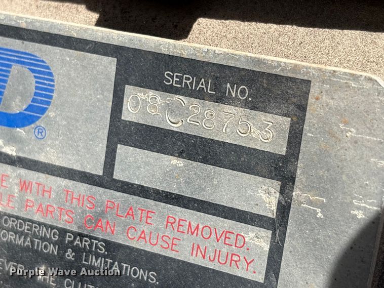 image for item FK1319 2008 Sewer Equipment Co. of America sewer jetter trailer