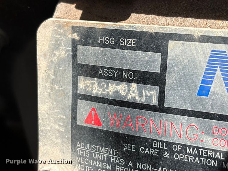 image for item FK1319 2008 Sewer Equipment Co. of America sewer jetter trailer