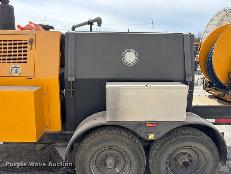 image for item FK1319 2008 Sewer Equipment Co. of America sewer jetter trailer