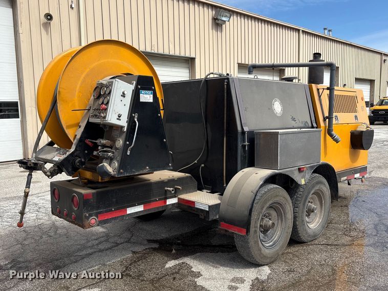 image for item FK1319 2008 Sewer Equipment Co. of America sewer jetter trailer