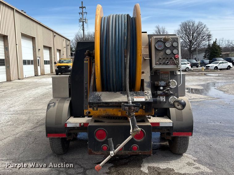 image for item FK1319 2008 Sewer Equipment Co. of America sewer jetter trailer