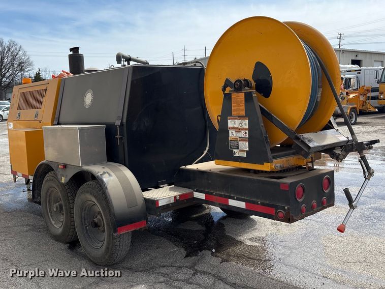 image for item FK1319 2008 Sewer Equipment Co. of America sewer jetter trailer