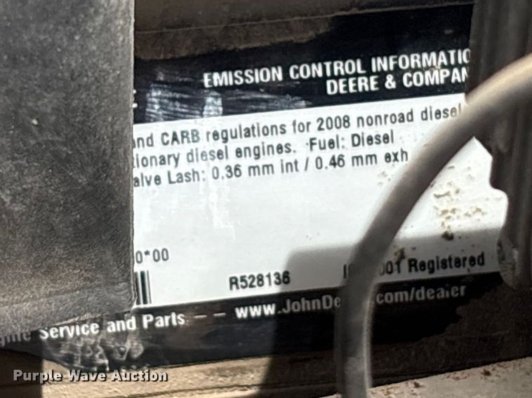 image for item FK1319 2008 Sewer Equipment Co. of America sewer jetter trailer