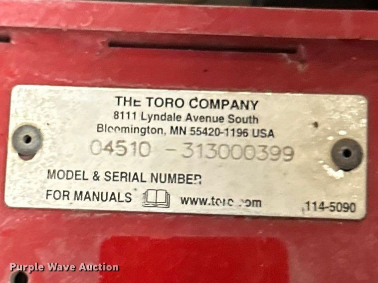 image for item FK1826 2013 Toro Greensmaster 3300 Triflex reel mower