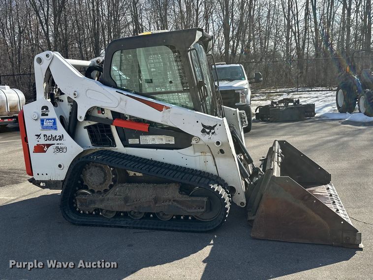 image for item FK1828 2018 Bobcat T590 tracked skid steer loader