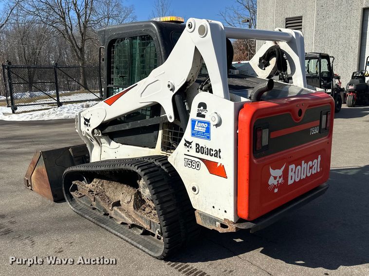 image for item FK1828 2018 Bobcat T590 tracked skid steer loader
