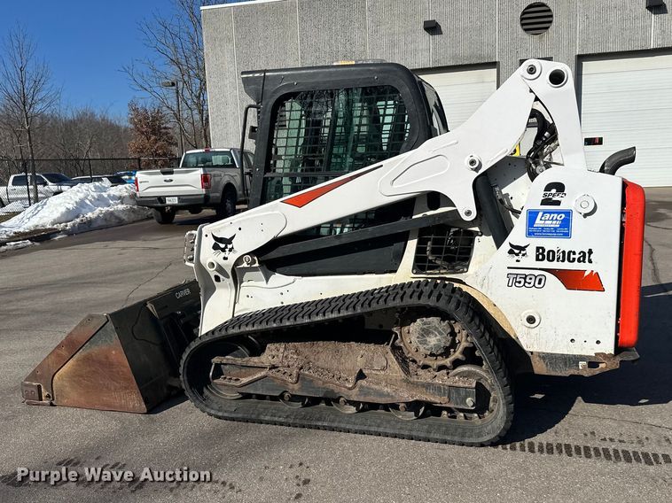 image for item FK1828 2018 Bobcat T590 tracked skid steer loader