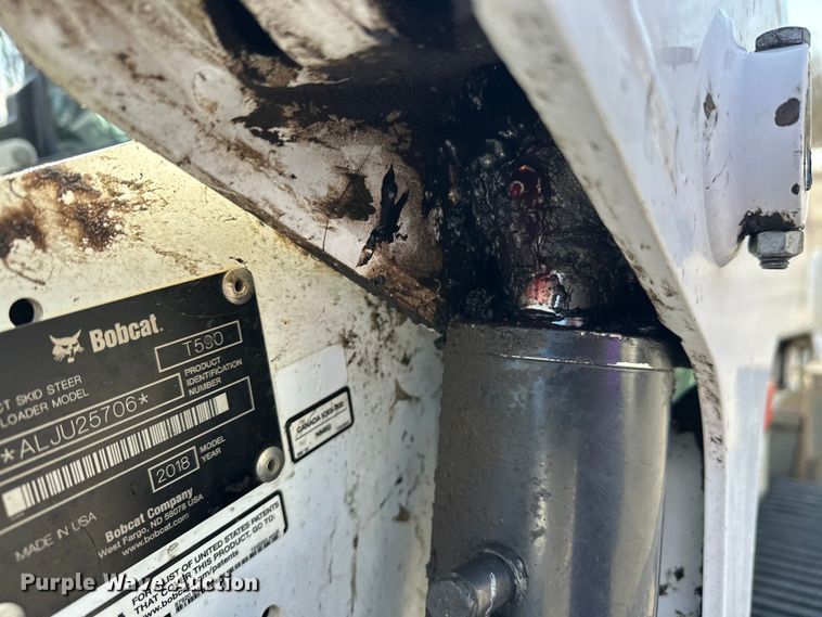 image for item FK1828 2018 Bobcat T590 tracked skid steer loader