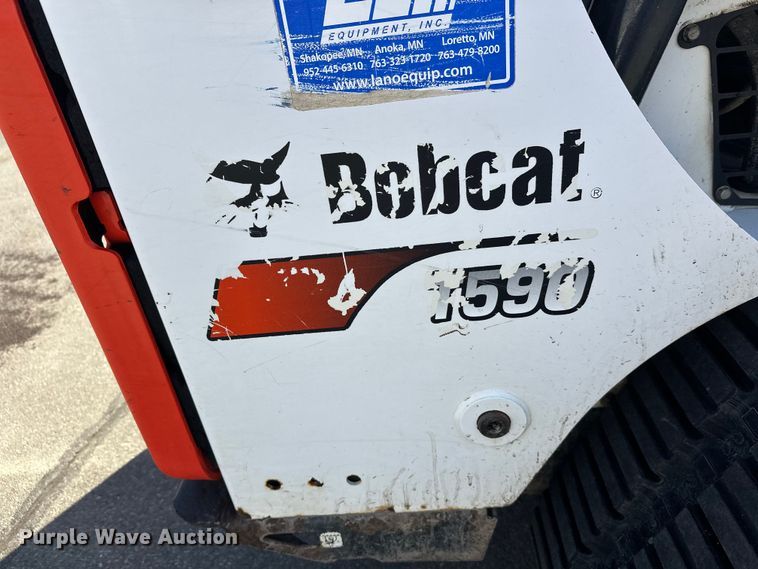 image for item FK1828 2018 Bobcat T590 tracked skid steer loader