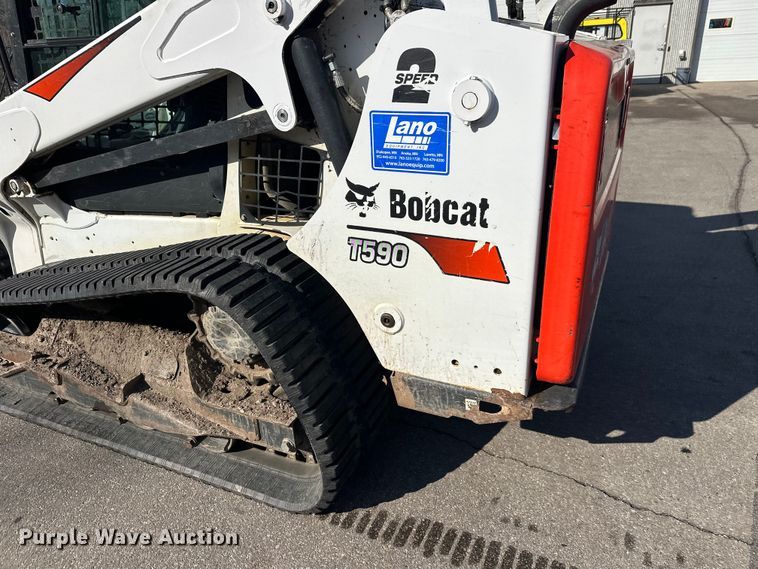image for item FK1828 2018 Bobcat T590 tracked skid steer loader
