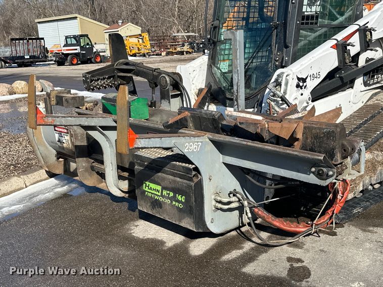 image for item FK1830 Hahn HFP160 skid steer log processor