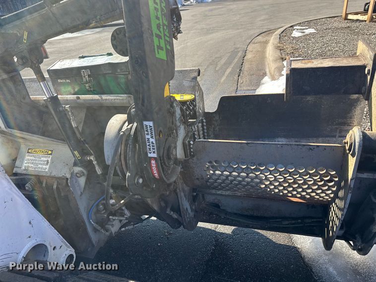 image for item FK1830 Hahn HFP160 skid steer log processor