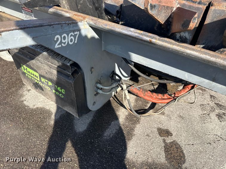 image for item FK1830 Hahn HFP160 skid steer log processor