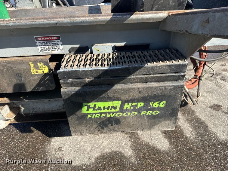 image for item FK1830 Hahn HFP160 skid steer log processor