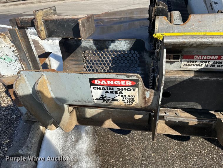 image for item FK1830 Hahn HFP160 skid steer log processor