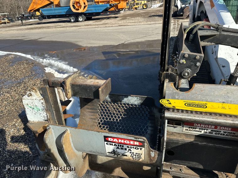 image for item FK1830 Hahn HFP160 skid steer log processor