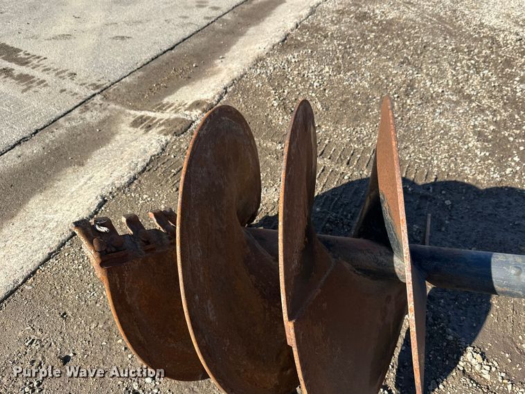 image for item FK1831 Bobcat skid steer auger