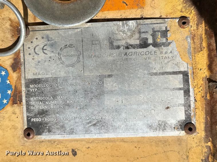 image for item FK1837 Machine aggrixole TA160 flail mower