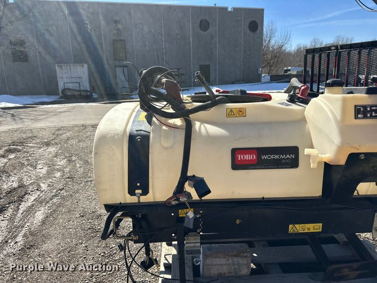 image for item FK1839 Toro Workman 200 turf sprayer