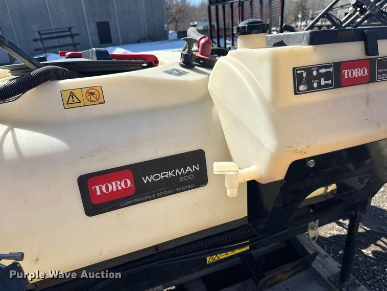 image for item FK1839 Toro Workman 200 turf sprayer