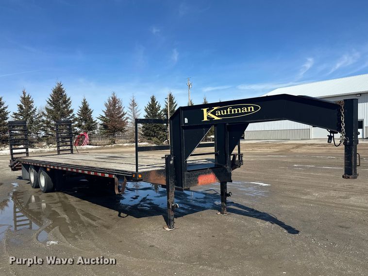 image for item FK1846 2015 Kaufman equipment trailer