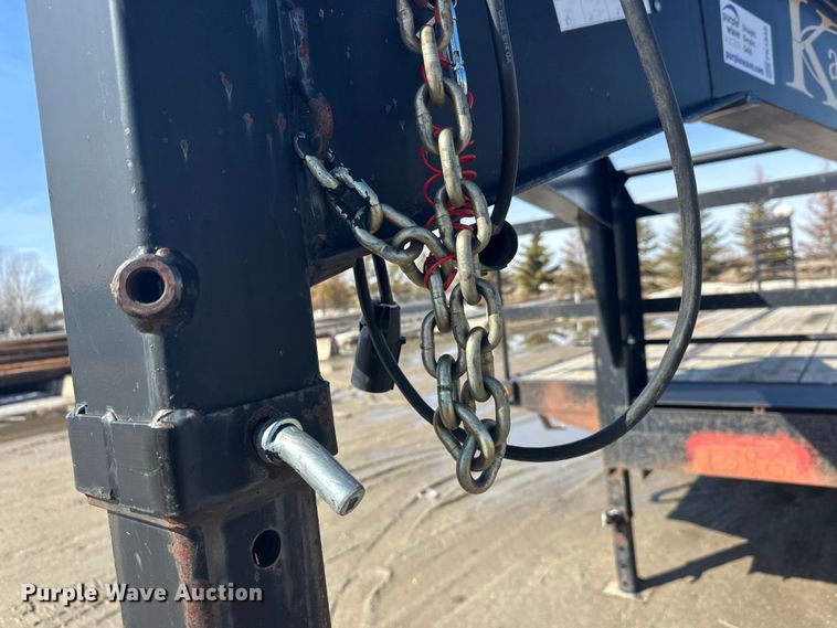 image for item FK1846 2015 Kaufman equipment trailer