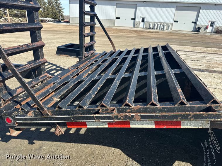 image for item FK1846 2015 Kaufman equipment trailer