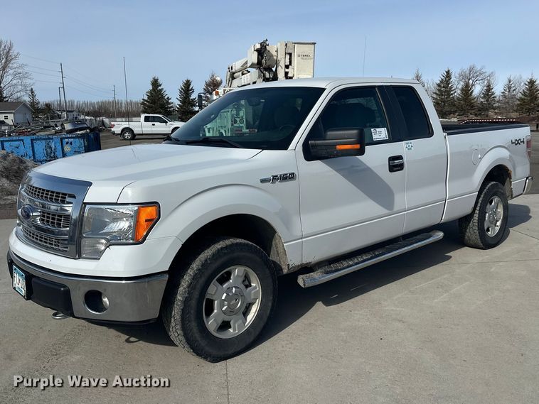 image for item FK1848 2013 Ford F150 Ext. Cab pickup truck