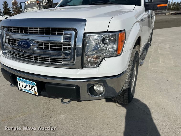 image for item FK1848 2013 Ford F150 Ext. Cab pickup truck