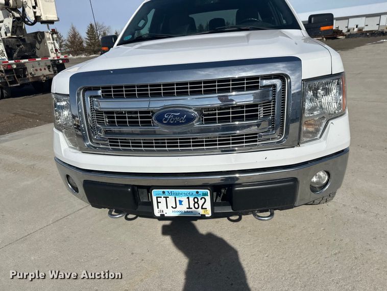 image for item FK1848 2013 Ford F150 Ext. Cab pickup truck