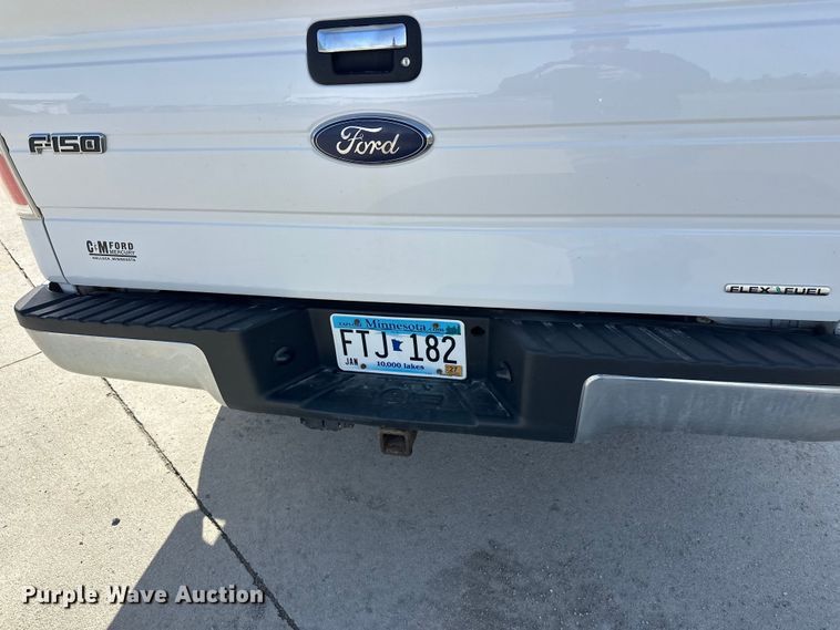 image for item FK1848 2013 Ford F150 Ext. Cab pickup truck