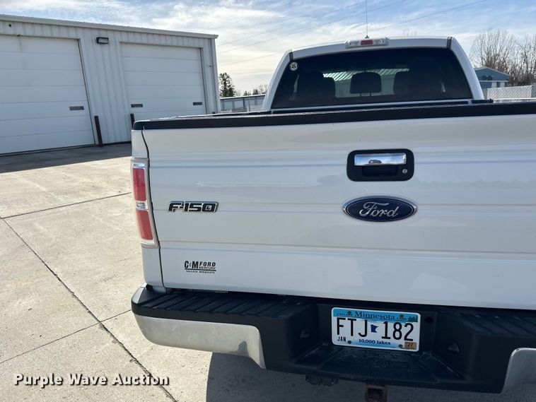 image for item FK1848 2013 Ford F150 Ext. Cab pickup truck