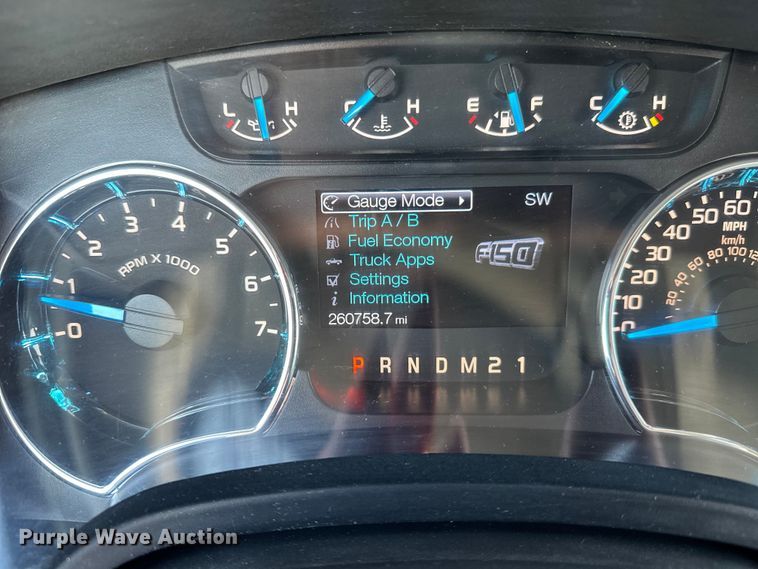 image for item FK1848 2013 Ford F150 Ext. Cab pickup truck