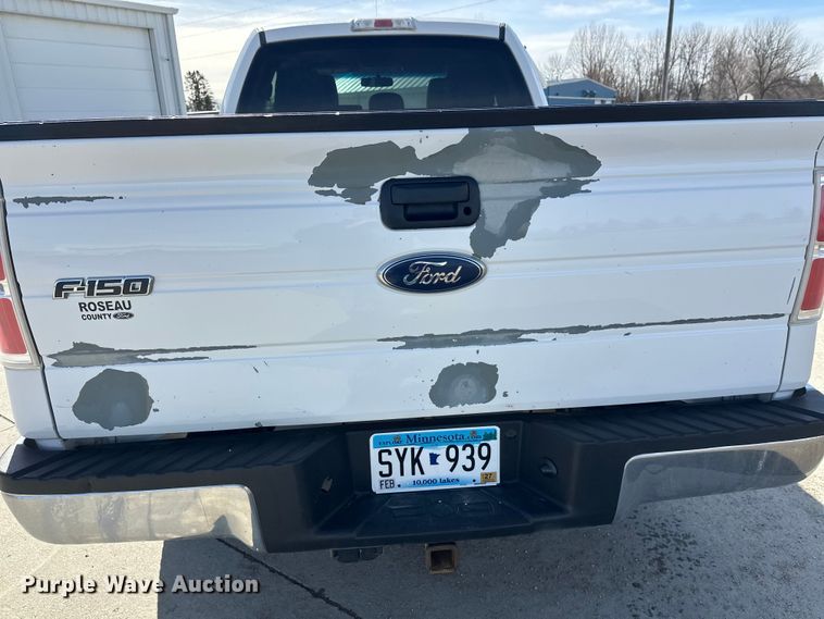 image for item FK1849 2013 Ford F150 Ext. Cab pickup truck