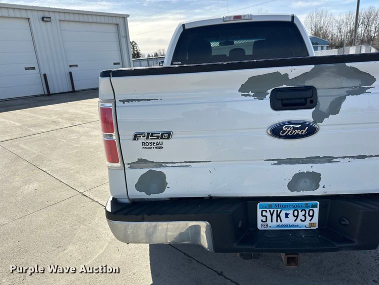 image for item FK1849 2013 Ford F150 Ext. Cab pickup truck