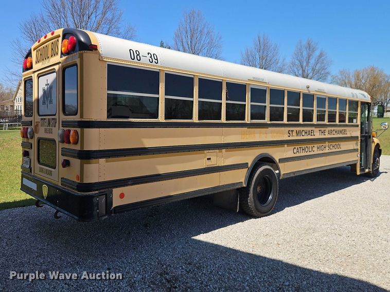 image for item FN5591 2008 IC PB105 school bus