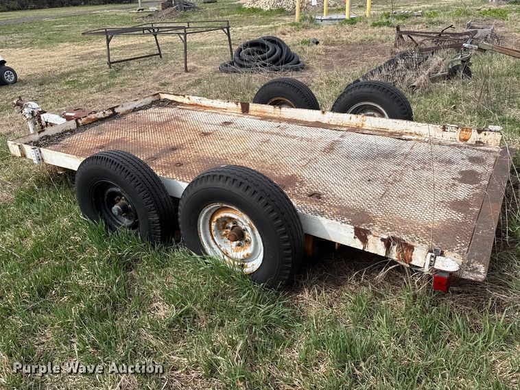 image for item GG9909 1990 JFW B1SWH utility trailer