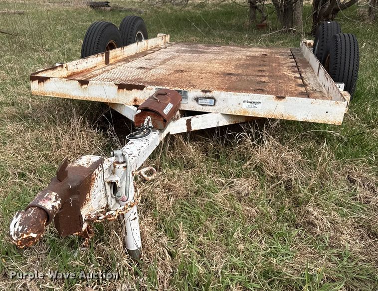 image for item GG9909 1990 JFW B1SWH utility trailer