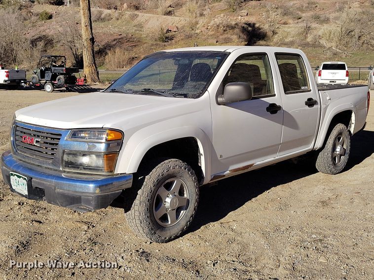 image for item IH9466 2007 GMC Canyon Crew Cab pickup truck