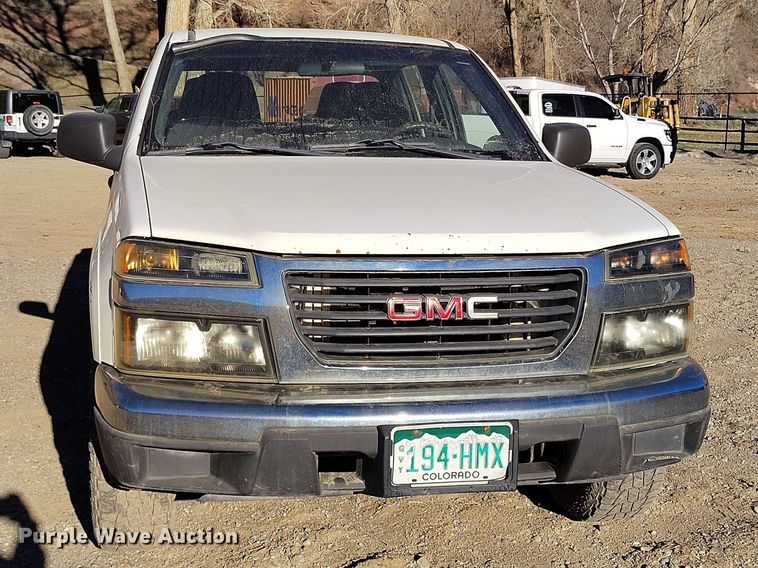 image for item IH9466 2007 GMC Canyon Crew Cab pickup truck